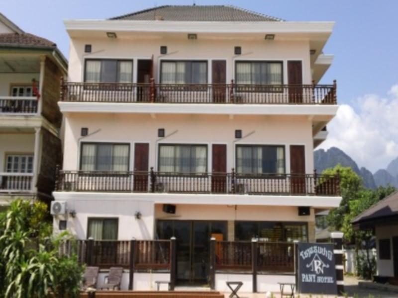The Garden Pany Hotel Vangviang Kültér fotó