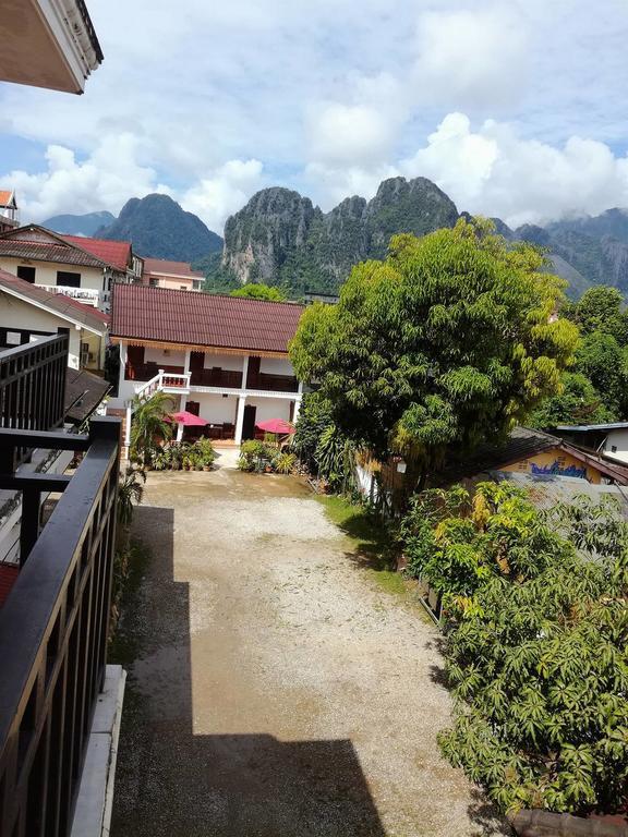 The Garden Pany Hotel Vangviang Kültér fotó