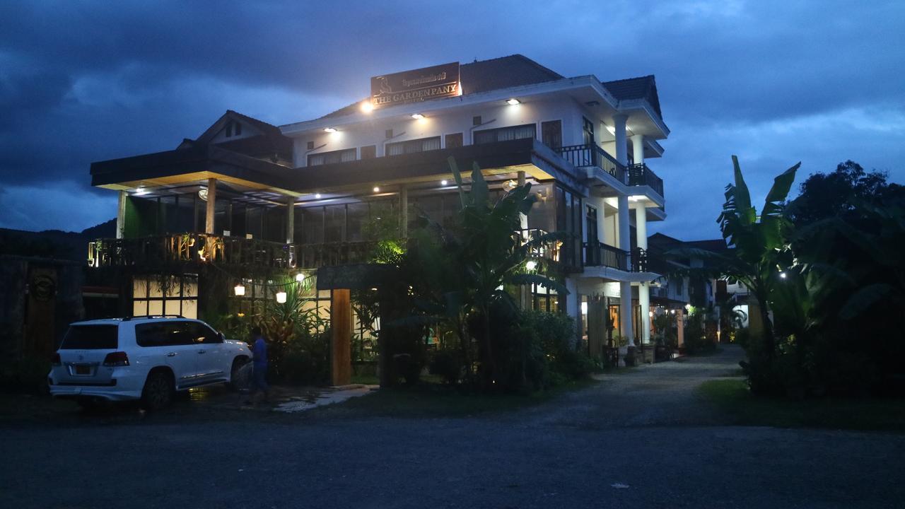 The Garden Pany Hotel Vangviang Kültér fotó